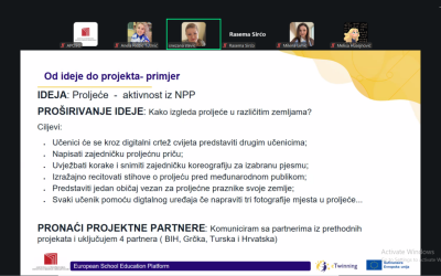 Uspješno održan webinar „Od ideje do eTwinning projekta“